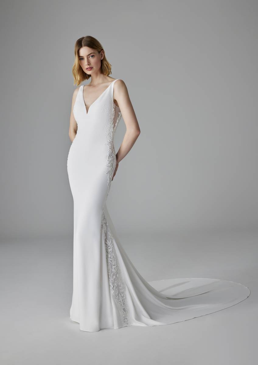 Robe de mariée sirène Pronovias sur mesure à Manosque Alpes-de-Haute-Provence