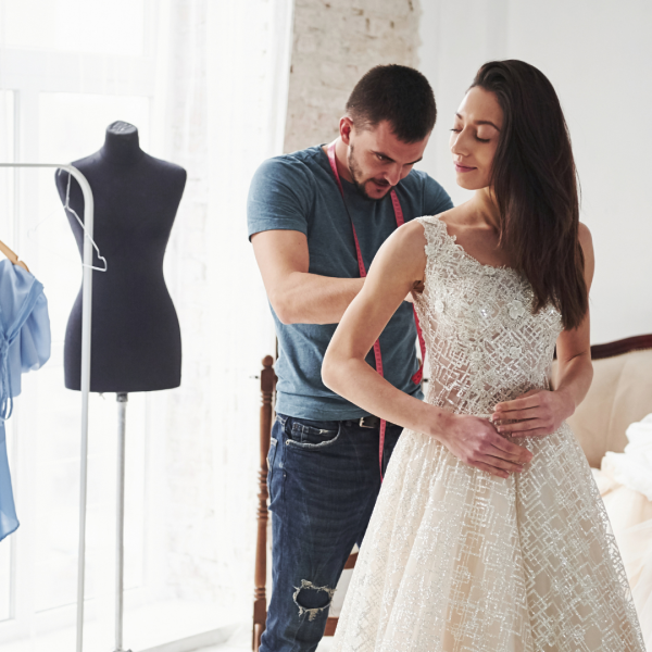 robe de mariée sur mesure à Marseille