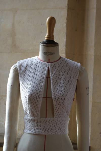 Où trouver un top de mariage en dentelle guipure à Avignon 84 