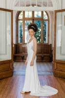 Notre zone d'activité pour ce service Robe de mariée sirène avec dos dentelle à